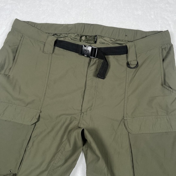 Boy Scouts of America Other - Boy Scouts Of America Pants XL Green Switchback Convertible Cargo Belt Unhemmed